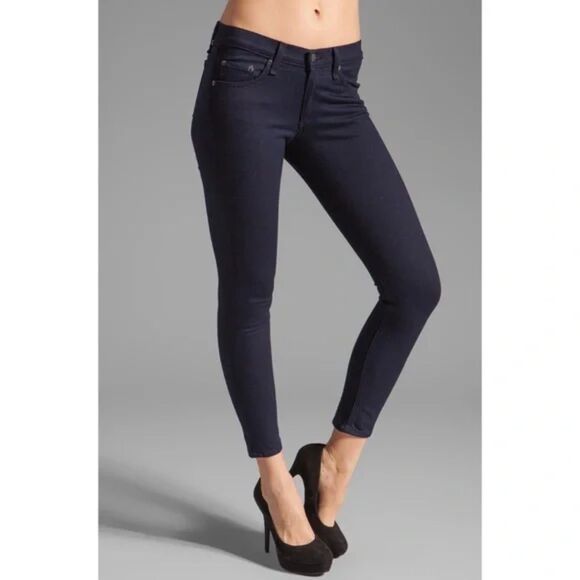 Rag & Bone Cigarette Ankle Jeans | Indigo Wash Designer Denim Women’s 27 - Picture 1 of 6